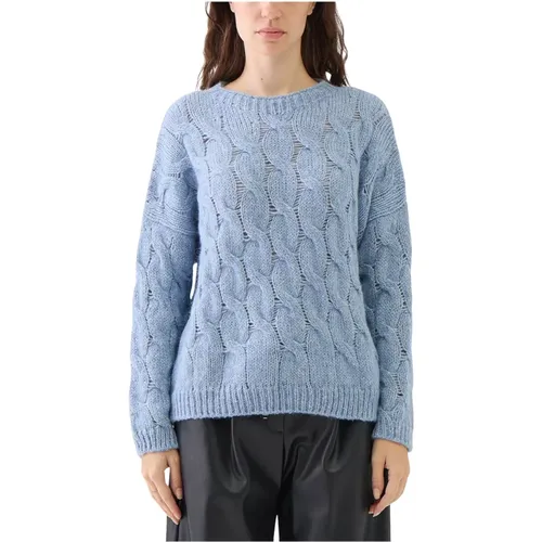 Knitwear > Round-neck Knitwear - - Le Tricot Perugia - Modalova