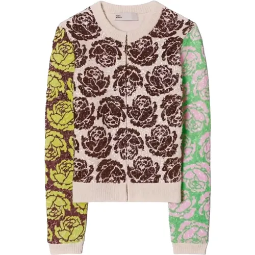 Knitwear > Cardigans - - TORY BURCH - Modalova