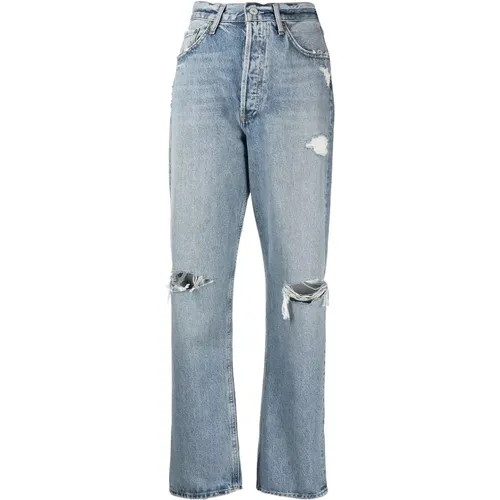 Jeans > Straight Jeans - - Agolde - Modalova