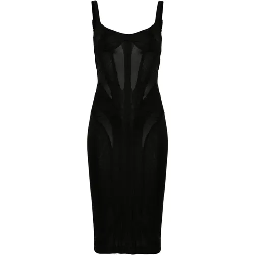 Dresses > Day Dresses > Midi Dresses - - Mugler - Modalova