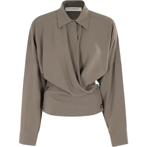 Blouses & Shirts > Blouses - - Philosophy di Lorenzo Serafini - Modalova