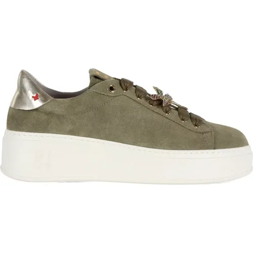 Gio+ - Shoes > Sneakers - Green - Gio+ - Modalova