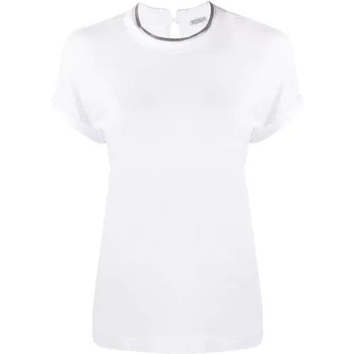 Tops > T-Shirts - - BRUNELLO CUCINELLI - Modalova