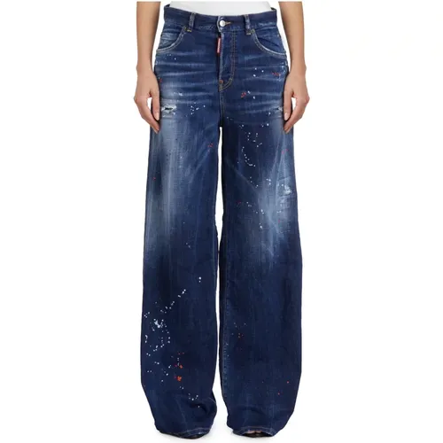 Jeans > Wide Jeans - - Dsquared2 - Modalova