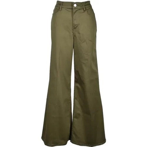 Trousers > Wide Trousers - - Frame - Modalova