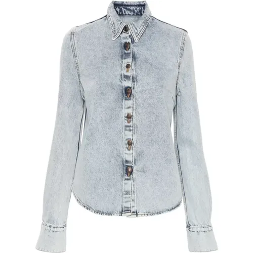 Blouses & Shirts > Denim Shirts - - Magda Butrym - Modalova