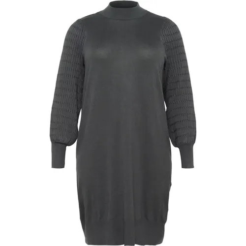 Dresses > Day Dresses > Knitted Dresses - - Kaffe Curve - Modalova