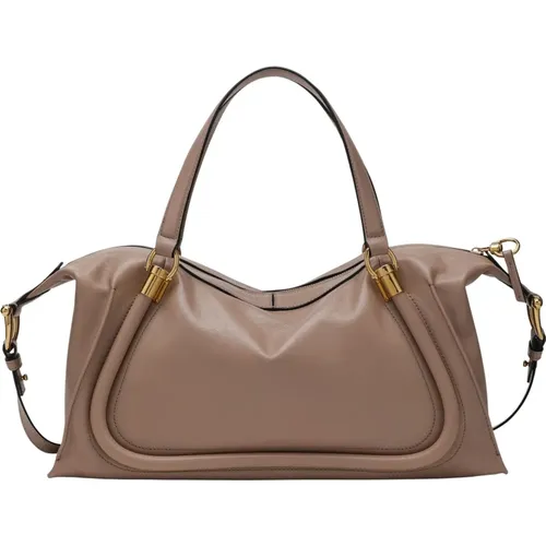 Chloé - Bags > Handbags - Beige - Chloé - Modalova