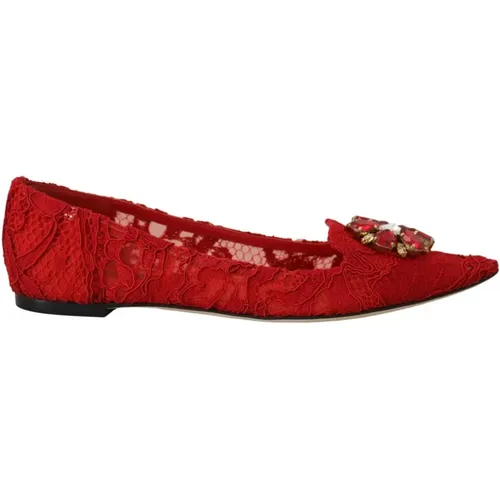 Shoes > Flats > Ballerinas - - Dolce & Gabbana - Modalova