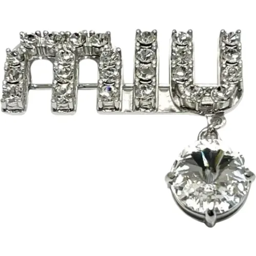 Pre-owned > Pre-owned Accessories > Pre-owned Jewellery - - Miu Miu Pre-owned - Modalova