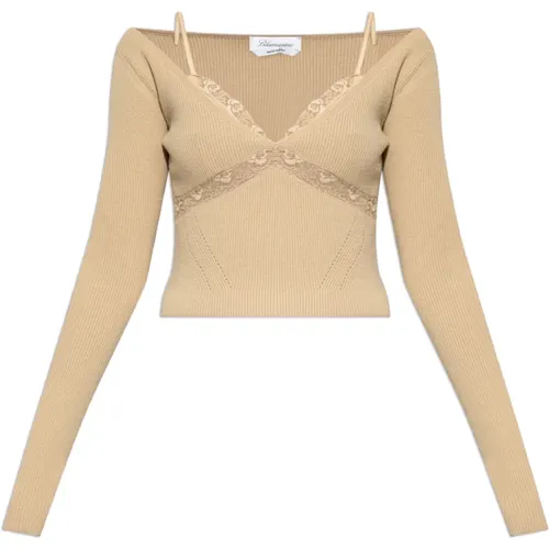 Tops > Long Sleeve Tops - - Blumarine - Modalova