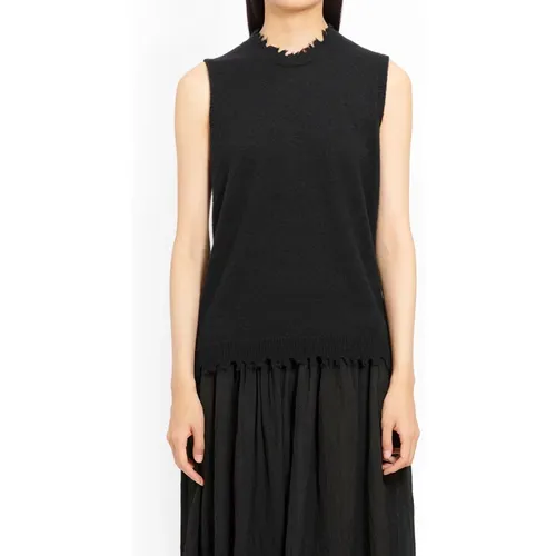 Tops > Sleeveless Tops - - UMA Wang - Modalova