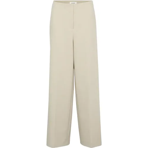 Trousers > Wide Trousers - - Soaked in Luxury - Modalova