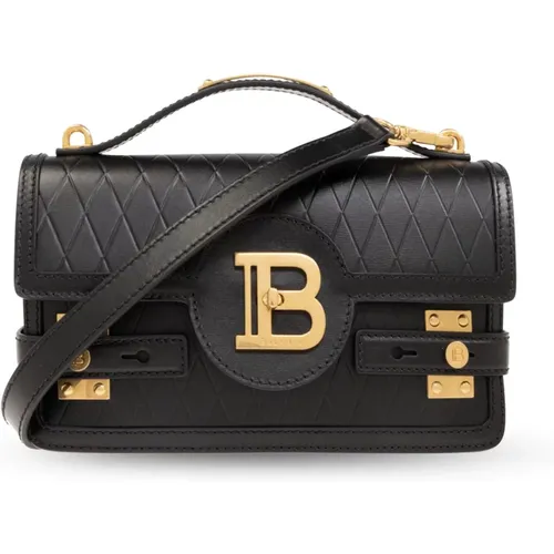 Balmain - Bags > Handbags - Black - Balmain - Modalova