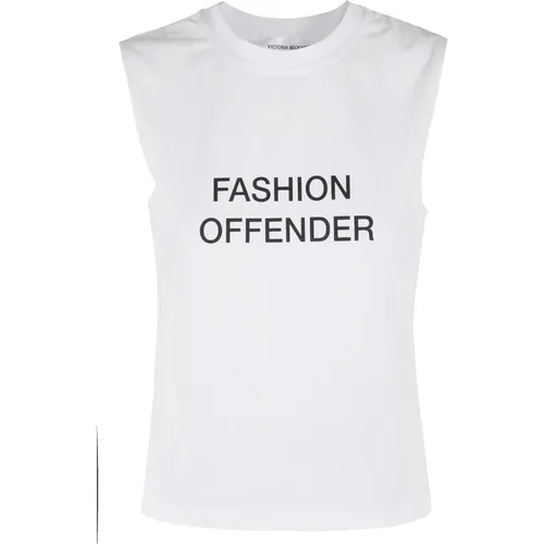 Tops > Sleeveless Tops - - Victoria Beckham - Modalova