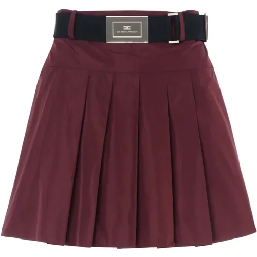 Skirts > Short Skirts - - Elisabetta Franchi - Modalova