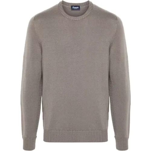 Knitwear > Round-neck Knitwear - - Drumohr - Modalova