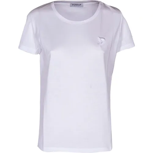 Dondup - Tops > T-Shirts - White - Dondup - Modalova