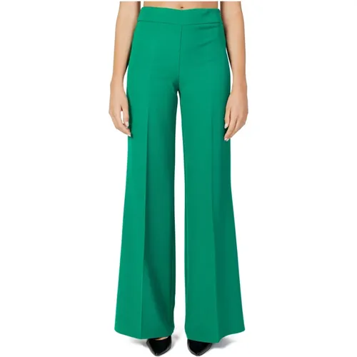 Trousers > Wide Trousers - - Sandro Ferrone - Modalova