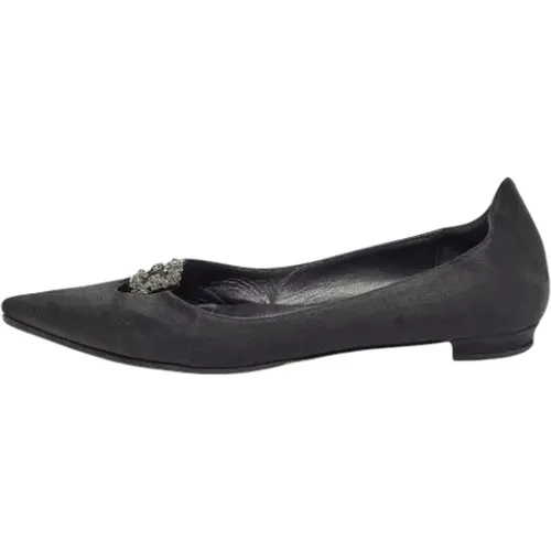 Pre-owned > Pre-owned Shoes > Pre-owned Flats - - Manolo Blahnik Pre-owned - Modalova