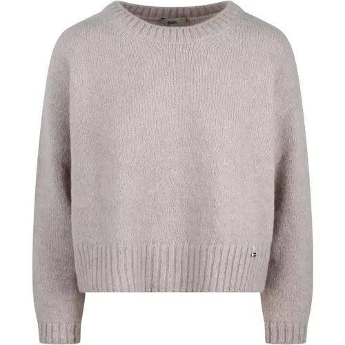 Knitwear > Round-neck Knitwear - - Herno - Modalova