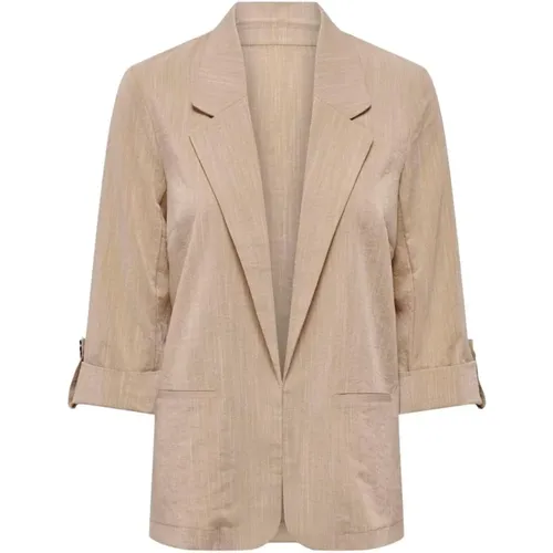 Only - Jackets > Blazers - Beige - Only - Modalova