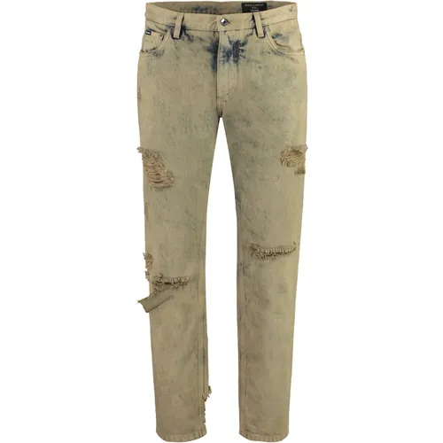 Jeans > Slim-fit Jeans - - Dolce & Gabbana - Modalova