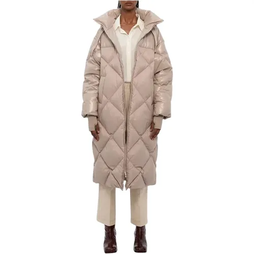 Marella - Coats > Parkas - Beige - Marella - Modalova