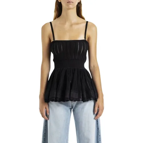 Tops > Sleeveless Tops - - Alaïa - Modalova