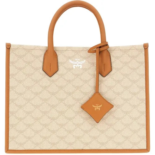 MCM - Bags > Tote Bags - Beige - MCM - Modalova