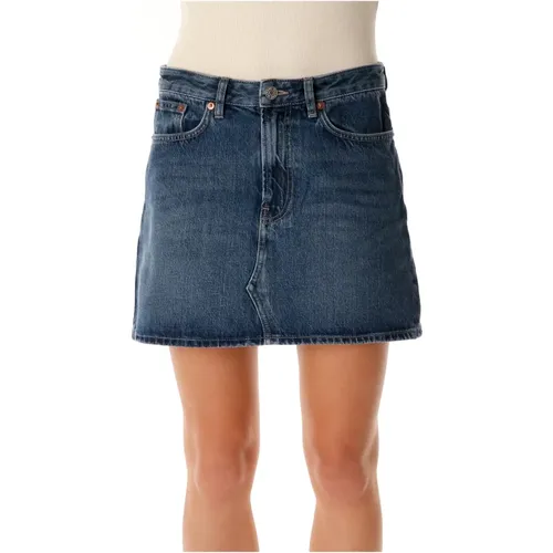 Skirts > Denim Skirts - - Samsøe Samsøe - Modalova