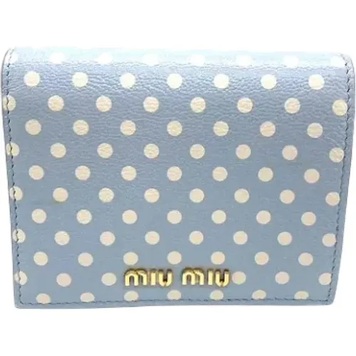 Pre-owned > Pre-owned Accessories > Pre-owned Wallets - - Miu Miu Pre-owned - Modalova