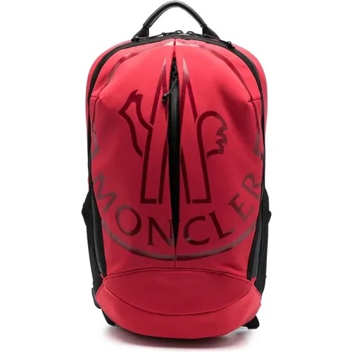 Moncler - Bags > Backpacks - Red - Moncler - Modalova