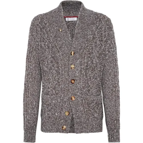 Knitwear > Cardigans - - BRUNELLO CUCINELLI - Modalova