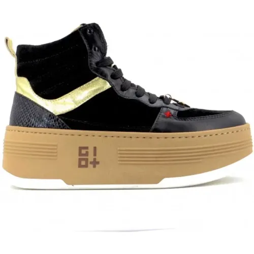 Gio+ - Shoes > Sneakers - Black - Gio+ - Modalova