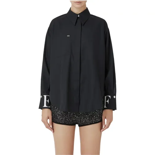 Blouses & Shirts > Shirts - - Elisabetta Franchi - Modalova