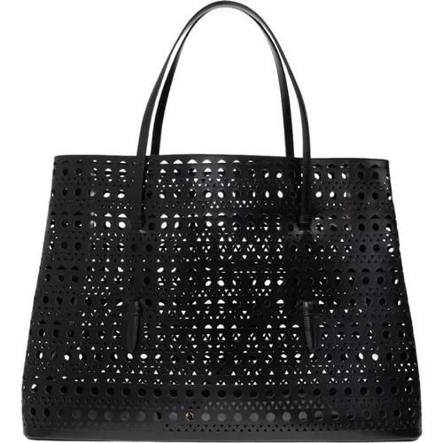 Alaïa - Bags > Tote Bags - Black - Alaïa - Modalova