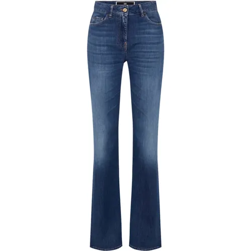 Jeans > Boot-cut Jeans - - Elisabetta Franchi - Modalova