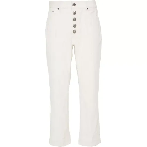 Trousers > Cropped Trousers - - Dondup - Modalova