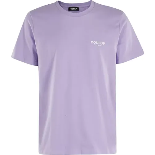 Dondup - Tops > T-Shirts - Purple - Dondup - Modalova