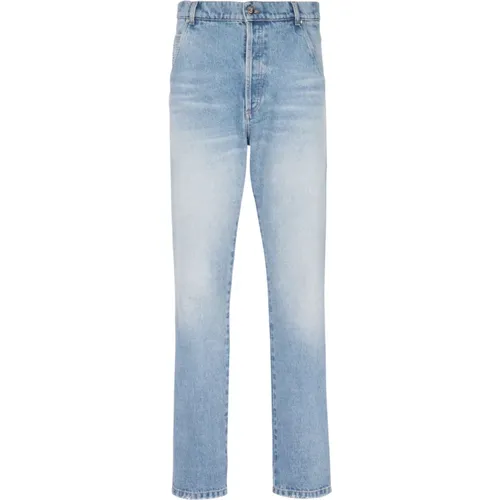 Jeans > Straight Jeans - - Balmain - Modalova