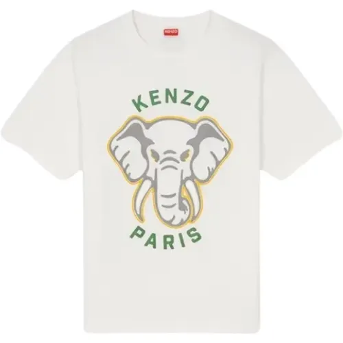 Kenzo - Tops > T-Shirts - Beige - Kenzo - Modalova