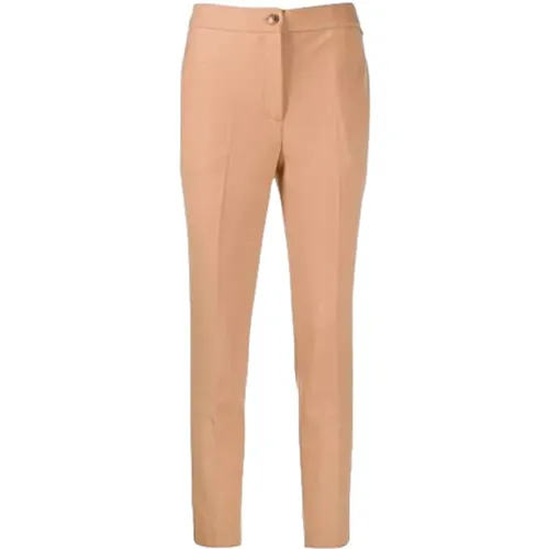 Trousers > Slim-fit Trousers - - Twinset - Modalova