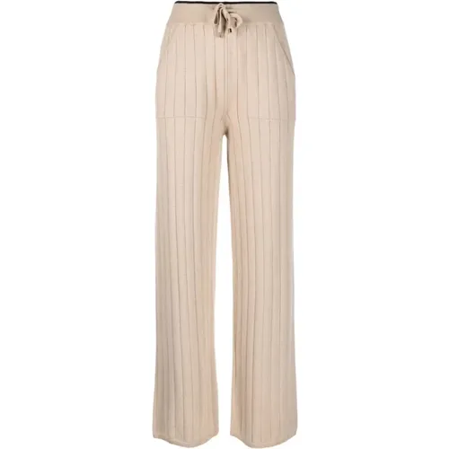 Trousers > Wide Trousers - - Lorena Antoniazzi - Modalova