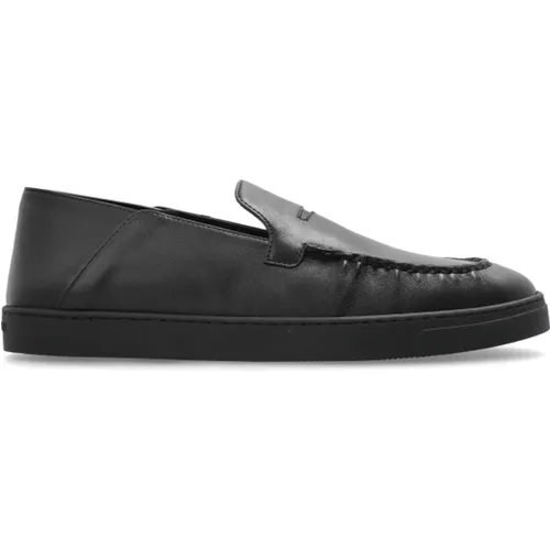 Shoes > Flats > Loafers - - Giorgio Armani - Modalova