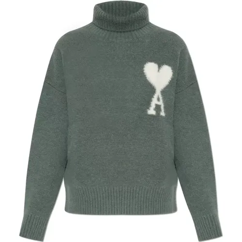 Knitwear > Turtlenecks - - Ami Paris - Modalova