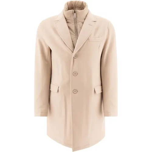 Herno - Jackets > Blazers - Beige - Herno - Modalova