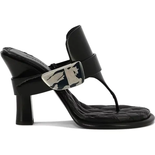 Shoes > Heels > Heeled Mules - - Burberry - Modalova