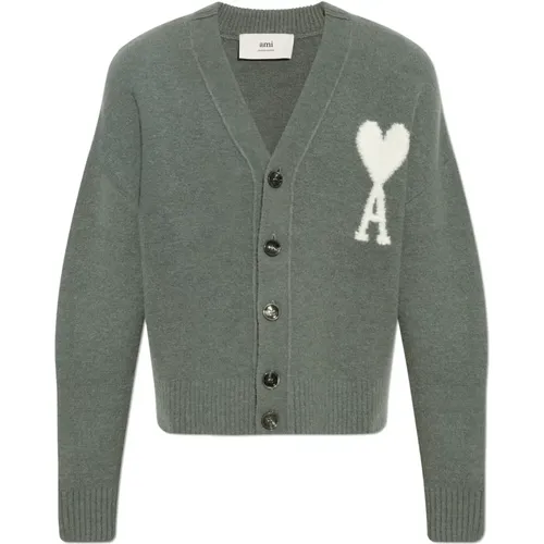 Knitwear > Cardigans - - Ami Paris - Modalova