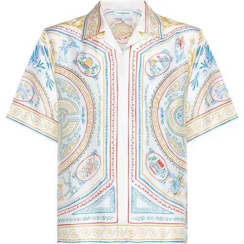 Shirts > Short Sleeve Shirts - - Casablanca - Modalova